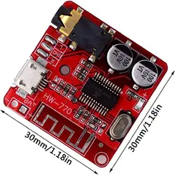 ماژول بلوتوث پخش خودرو و اسپیکر سخنگو مدل HW-770 V0.2