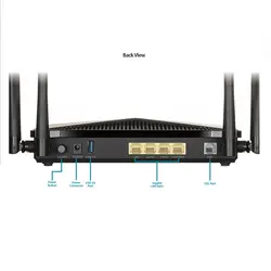 مودم روتر VDSL/ADSL دی-لینک مدل Dual Band Wireless AC1200 DSL-245GE