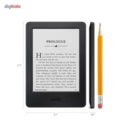 کتاب‌خوان آمازون مدل Kindle نسل هفتم همراه با کاور چرمی – ظرفیت 4 گیگابایت