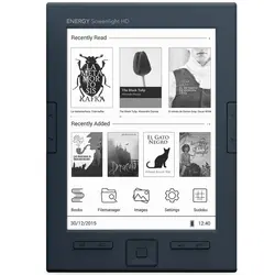 کتاب‌خوان انرژی‌سیستم مدل Energy Ereader Screenlight HD – ظرفیت 8 گیگابایت