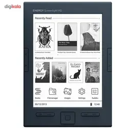 کتاب‌خوان انرژی‌سیستم مدل Energy Ereader Screenlight HD – ظرفیت 8 گیگابایت