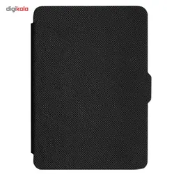 کتاب‌خوان آمازون مدل Kindle Voyage نسل هفتم همراه با کاور چرمی – ظرفیت 4 گیگابایت