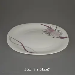 سرویس 26 پارچه اپال طرح مربع مدل کلاسیک ملودیکا
