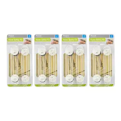 قفل درب کابینت پویا مدل Home Safety Kit چهار بسته 2 عددی