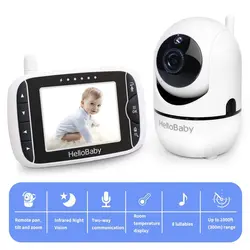 دوربین و مانیتور اتاق کودک هلو بیبی مدل HB65
