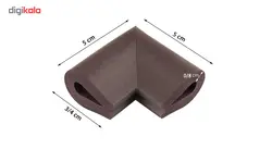 محافظ کنج و گوشه یو شکل سایز بزرگ”نی نی ک” مدل N9255 بسته 4 عددی