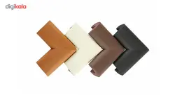 محافظ کنج و گوشه ال شکل سایز بزرگ با پایه های بلند”نی نی ک” مدل N9251 بسته 4 عددی