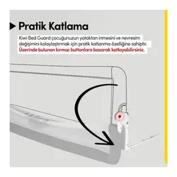 محافظ تخت کودک کیوی مدل Extra 150