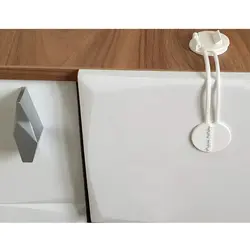 قفل درب کابینت هایا سیفتی مدل 30149 بسته دو عددی