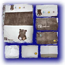 سرویس خواب 8 تکه طرح خرس و قرقره مدل teddy کد 64g