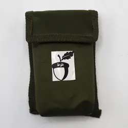 ست قاشق و چنگال و چاقو سفری مدل بلوط کد YP-ARTESHI03 مجموعه 3 عددی