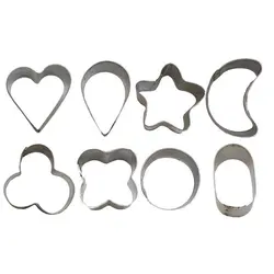 کاتر شیرینی پزی مدل Sweets-06 مجموعه 8 عددی