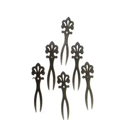 چنگال یکبار مصرف مدل خرما خوری بسته 50 عددی