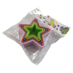 کاتر شیرینی پزی مدل ستاره بسته 5 عددي