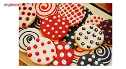 کاتر شیرینی کیک باکس کد 1111 بسته 4 عددی