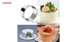 کاتر شیرینی کیک باکس کد 1111 بسته 4 عددی