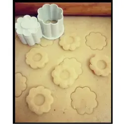 کاتر شیرینی مدل مربایی طرح دلوان مجموعه 2 عددی