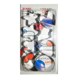 کاتر شیرینی پزی مدل یاس بسته 8 عددی