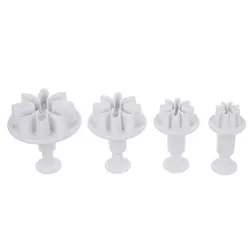 کاتر شیرینی پزی مدل گل کد FG_20 مجموعه4عددی