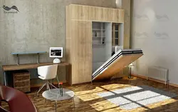 تخت کم جا بزرگسال عمودی