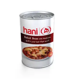 کنسرو لوبیا قارچ هانی