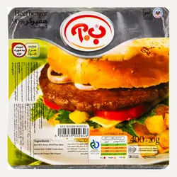 همبرگر 90% ب.آ