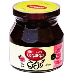 مربا شیشه ای گل موسوی