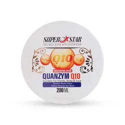 کرم مرطوب کننده کاسه ای حاوی کوآنزیم Q10 سوپراستار | 200 میلی لیتر