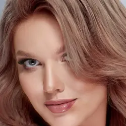 کیت رنگ مو بلوند ماسه ای متوسط رویال کد 7.38