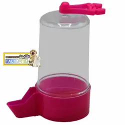 آبخوری گیره دار مناسب پرندگان زینتی