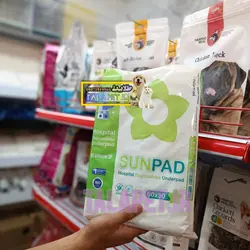 پد ادرار و زیرانداز بهداشتی سگ مدل سان پد