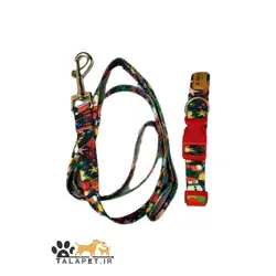 ست قلاده گردنی و لید سگ و گربه BMS PETGROUP در دو سایز