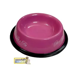 ظرف استیل آب و غذای سگ و گربه