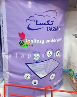 زیرانداز (پد) سگ تگسا بسته 10 عددی