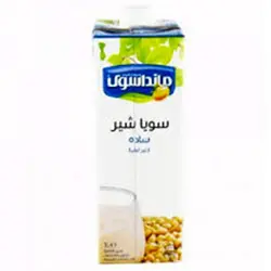 شیر سویا ساده ماندا کم چرب