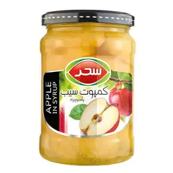 کمپوت سیب شیشه ای سحر