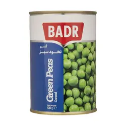 کنسرو نخود سبز بدر – 430 گرم
