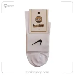 جوراب نخ پنبه اسپرت مردانه | نیم ساق نایک | بسته ۶ جفتی | کد ۱۰۳۶