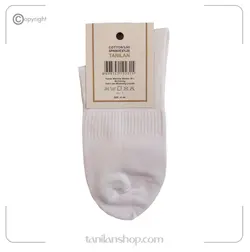 جوراب نخ پنبه اسپرت مردانه | نیم ساق نایک | بسته ۶ جفتی | کد ۱۰۳۶