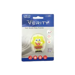 فلش مموری VERITYطرح باب اسفنجی ظرفیت32گیگابایت