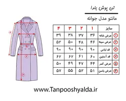 مانتو مدل جوانه کد ۱۲۵۱۸