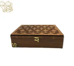 جعبه پذیرایی دمنوش ،چای کیسه ای و تی بگ تارادیس باکس مدل گلین