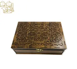 جعبه پذیرایی دمنوش، چای کیسه ای و تی بگ تارادیس باکس مدل نسترن