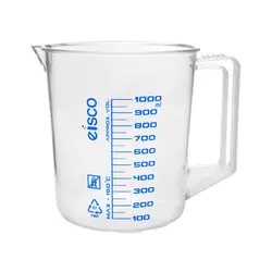 بشر دسته دار پلاستیکی 100 میلی لیتر Eisco