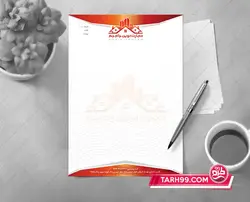 نمونه سربرگ شرکت ساختمانی