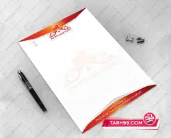 نمونه سربرگ شرکت ساختمانی