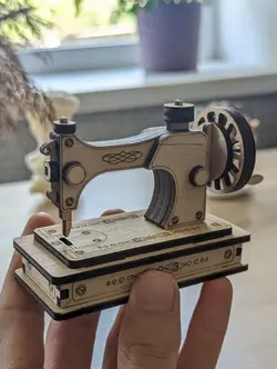 چرخ خیاطی چوبی مدل TH_93118