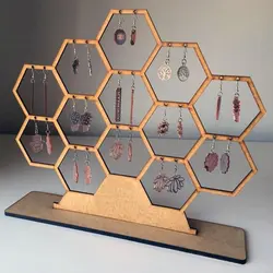 استند زیورآلات طرح کندو مدل TH_15186