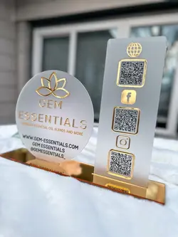 استند کیو آر کد پلکسی مدل TH_42515