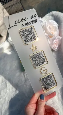 استند کیو آر کد پلکسی مدل TH_42515